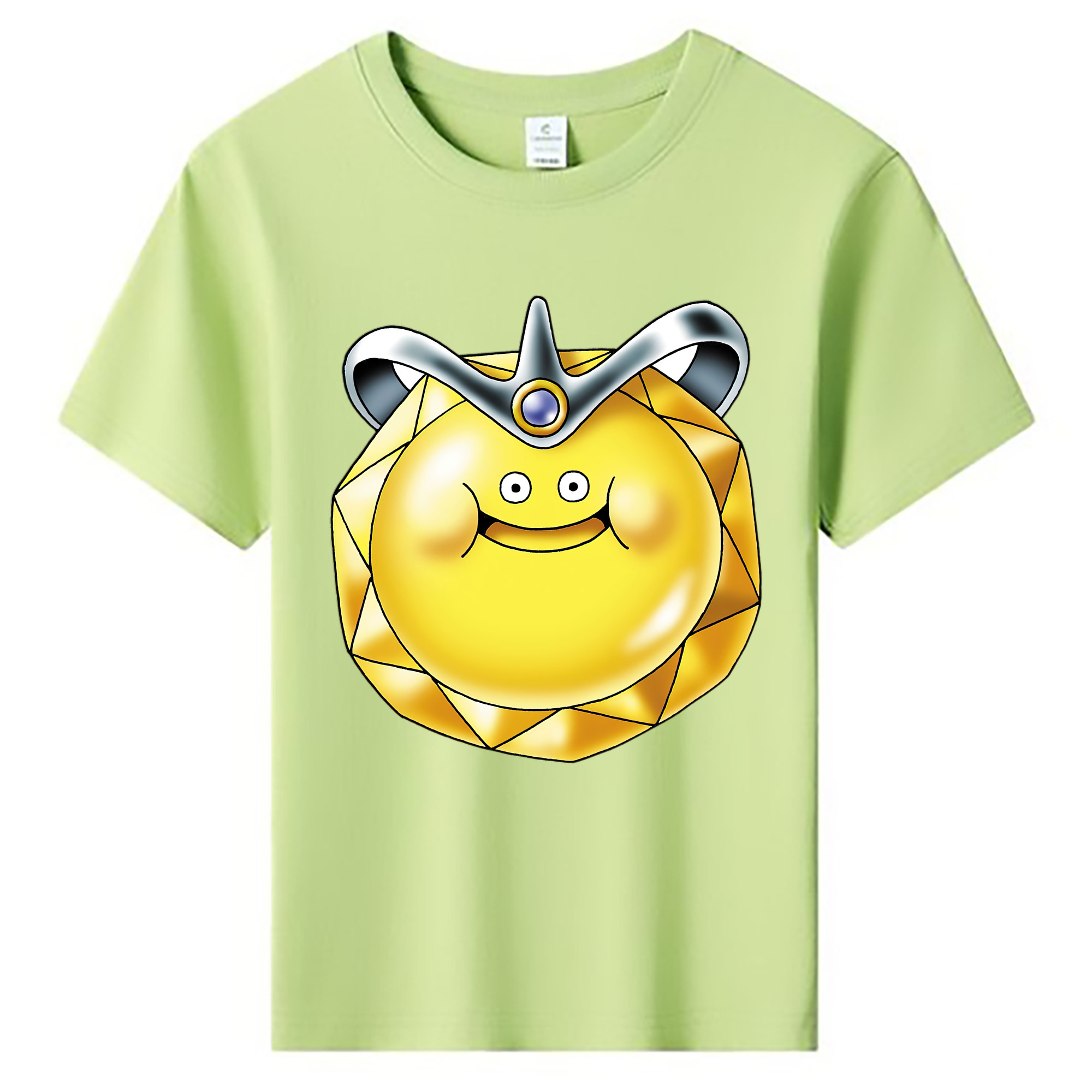 （画像用） ドラゴンクエスト Doragon Kuesuto Dragon Quest 綿100％キッズTシャツ（フロントプリント）